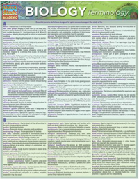 Chart Biology Terminology - main view
