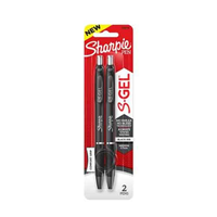 Sharpie S-Gel Pen, 2Pk