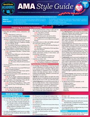 Ama Style Guide - main view