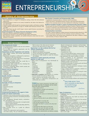 Entrepreneurship - main view